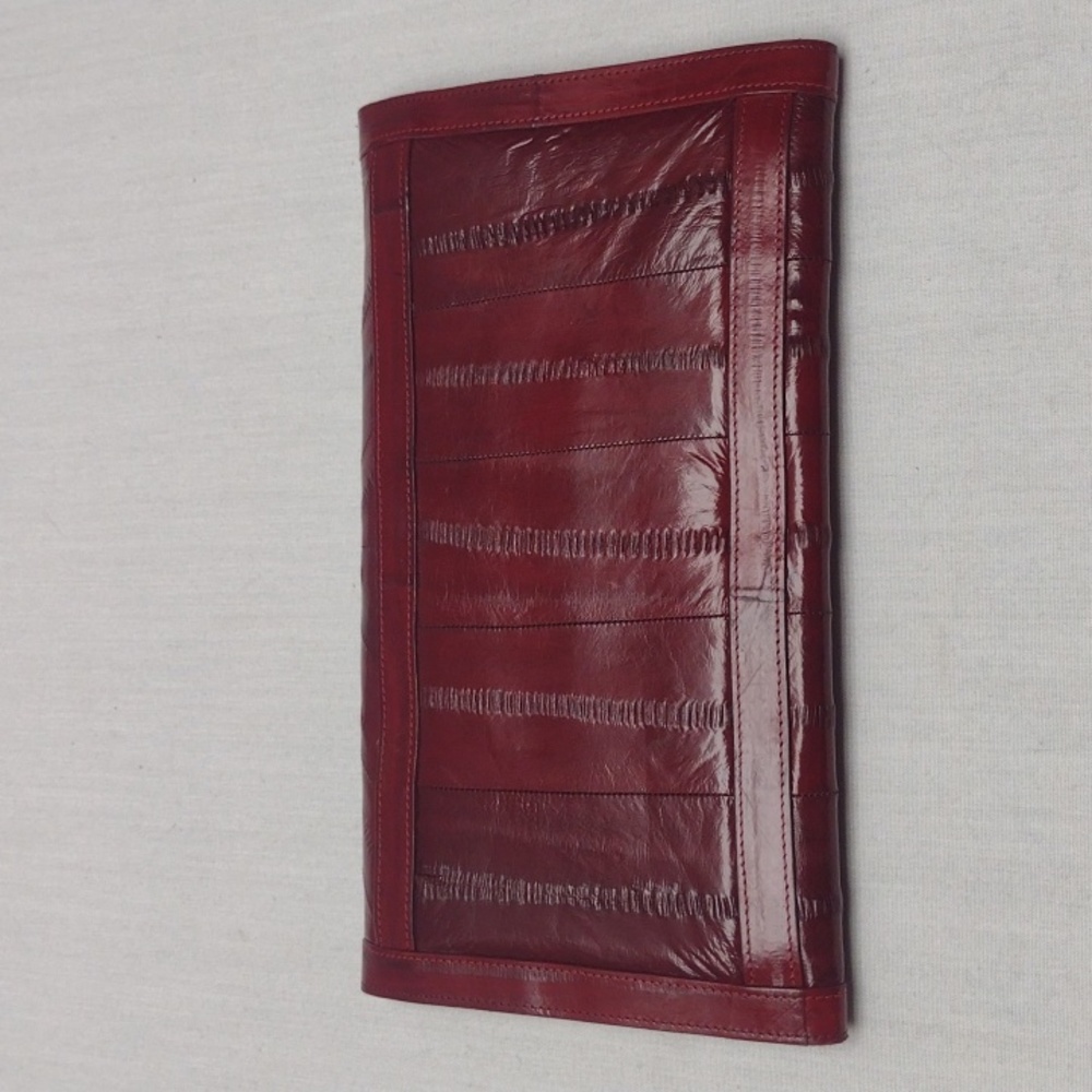 Vintage Eel Skin Clutch - Picture 2 of 3
